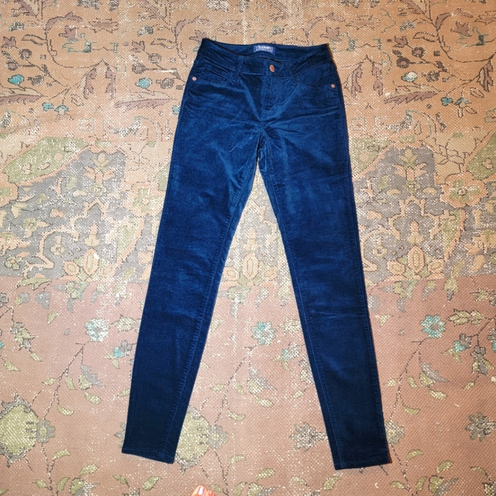 Old Navy Teal Velour Rockstar Pants!